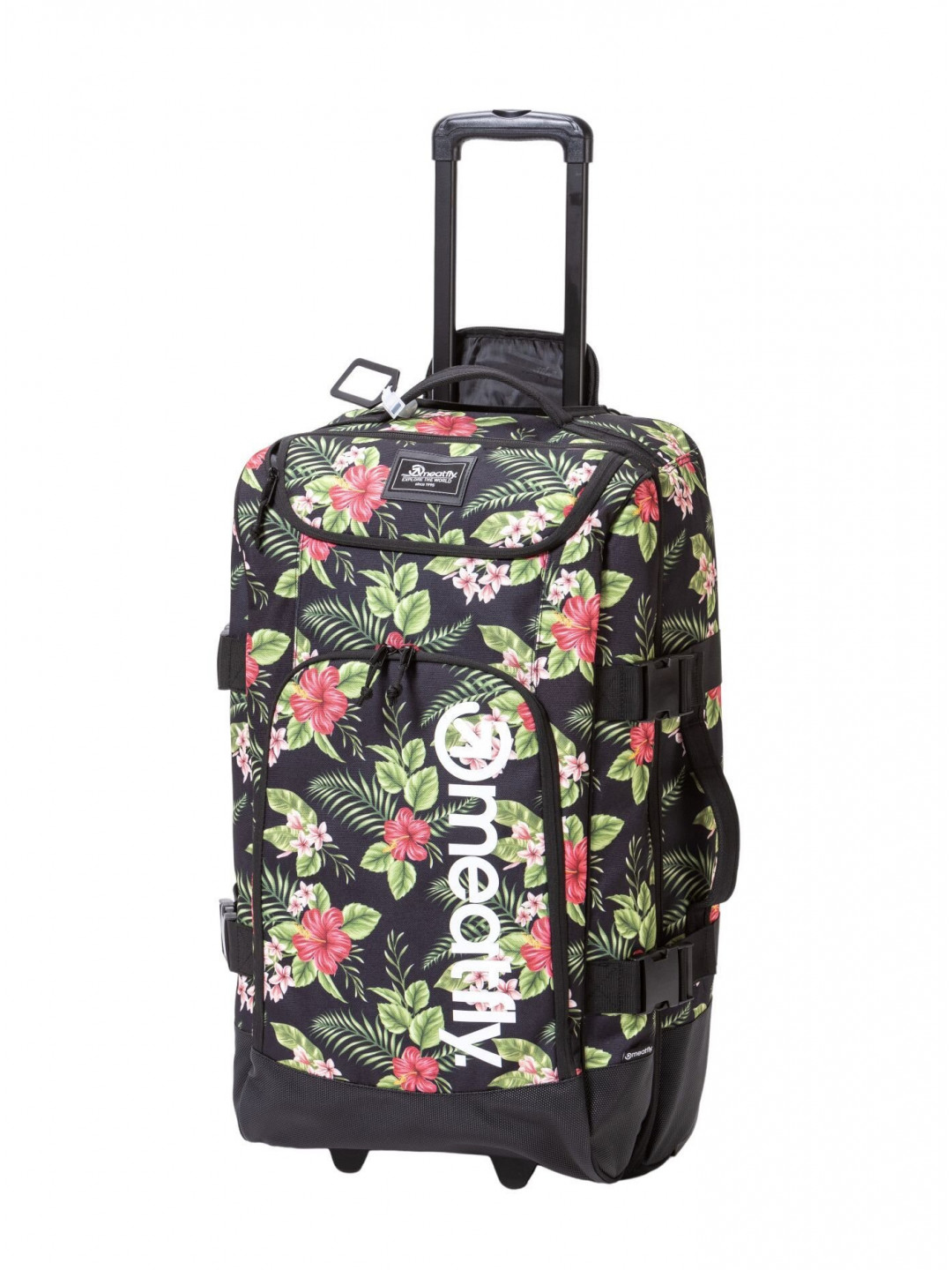 Meatfly kufr Contin Black Tropical Černá Objem 100 L